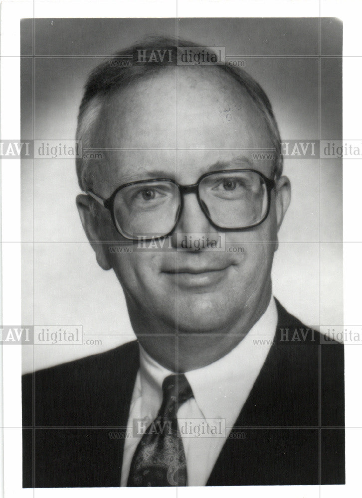 1991 Press Photo Gordon Stewart American Auto Show - Historic Images