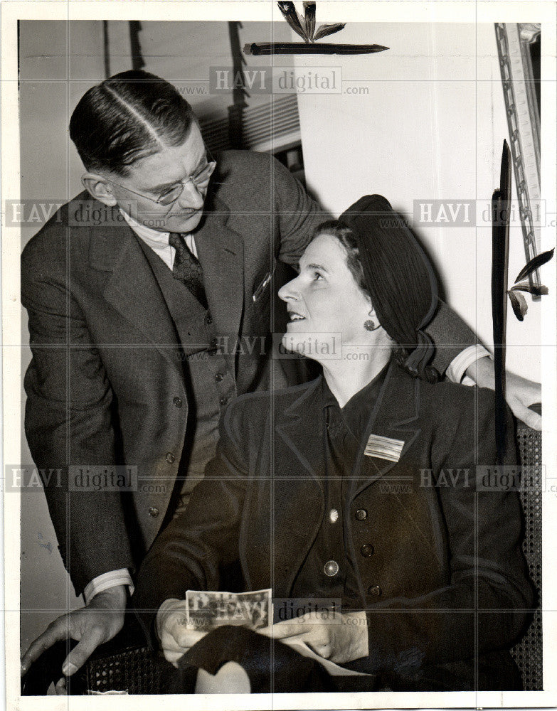 1941 Press Photo toponymist, a novelist, &amp; a professor - Historic Images