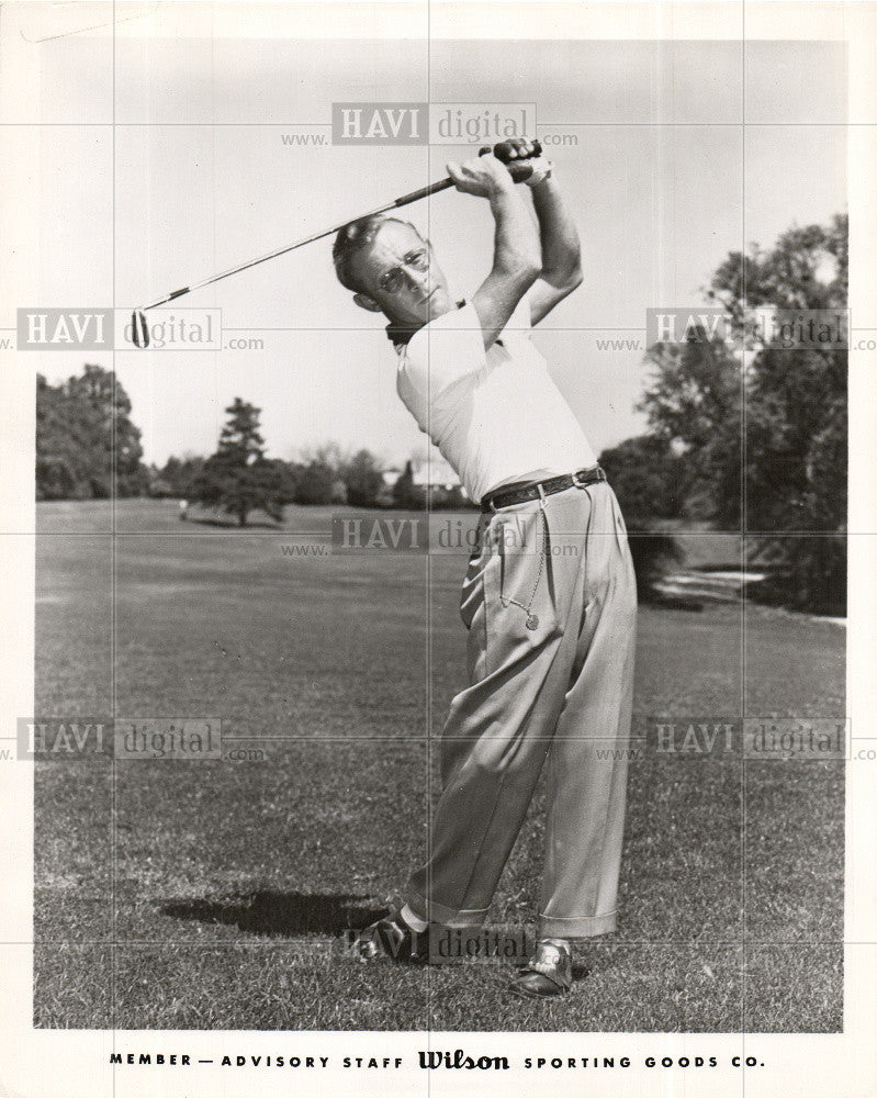 1956 Press Photo Earl Richard Stewart, Jr. golfer pro - Historic Images