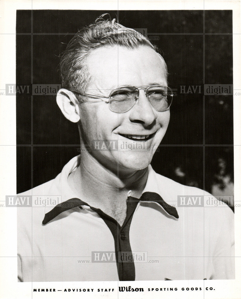 1956 Press Photo Earl Stewart, Jr American golfer PGA - Historic Images