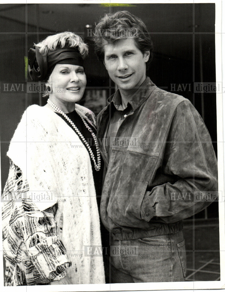 1985 Press Photo Parker Stevenson Jinas Page Rockhopper - Historic Images