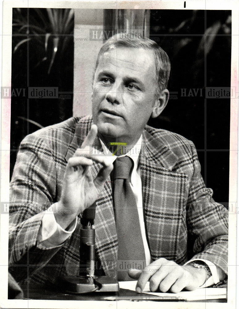 1975 Press Photo McLean Stevenson Actor - Historic Images