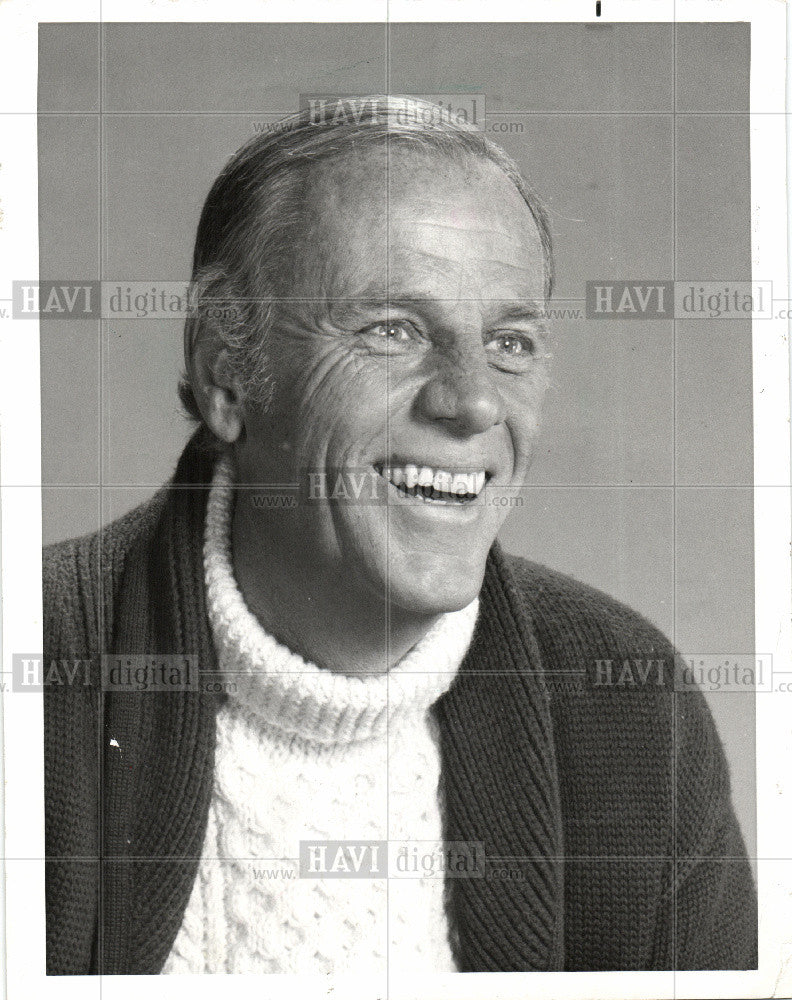 1985 Press Photo McLean Stevenson actor - Historic Images