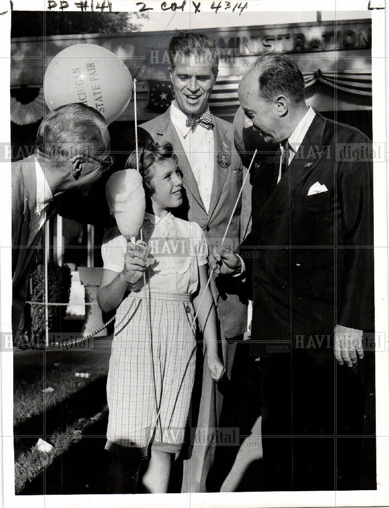 1956 Press Photo Adlav Sterrnson Politician - Historic Images