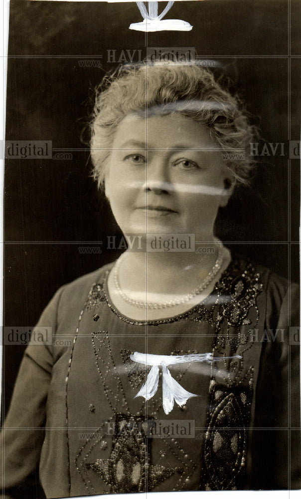 Press Photo Wife Edwin Sherrill - Historic Images