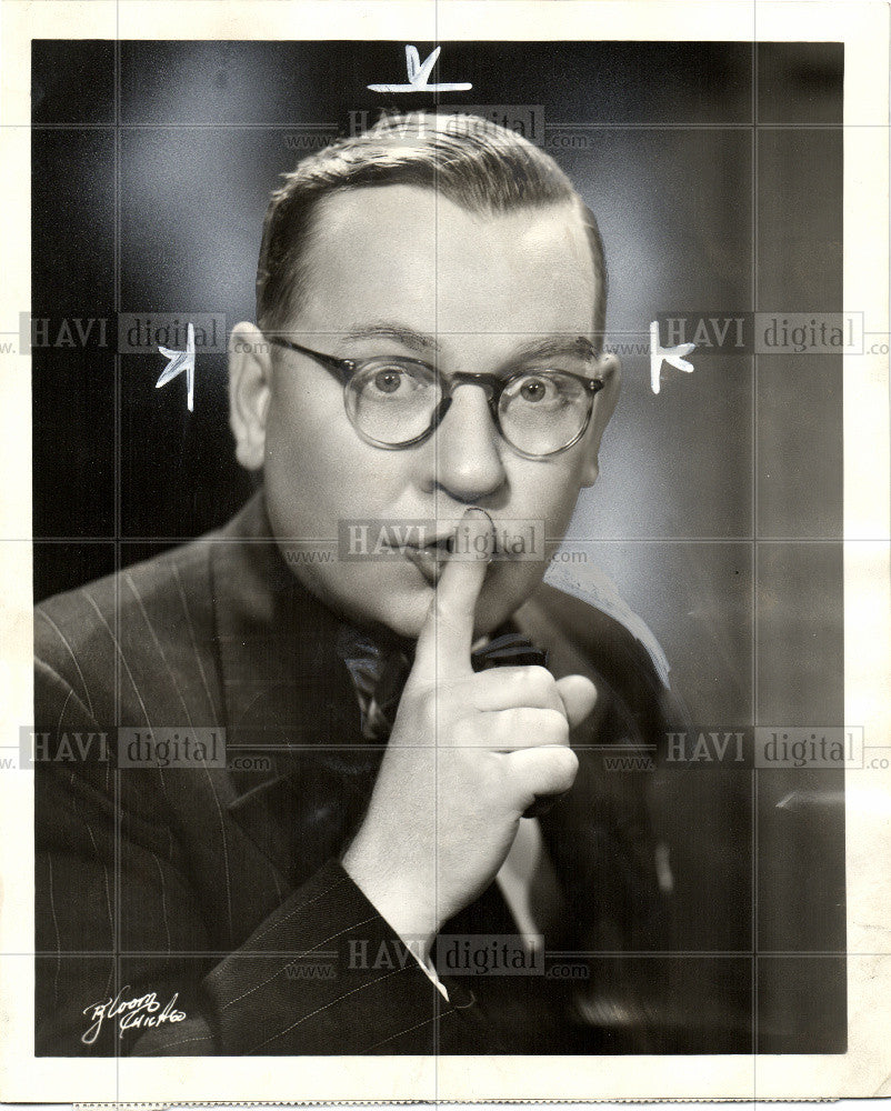 1941 Press Photo Ransom Stewart  Club Matinee - Historic Images