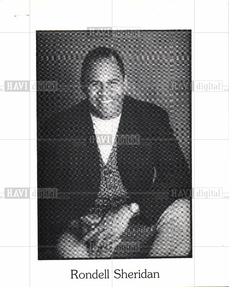 Press Photo Rondell Sheridan actor stand-up comic - Historic Images