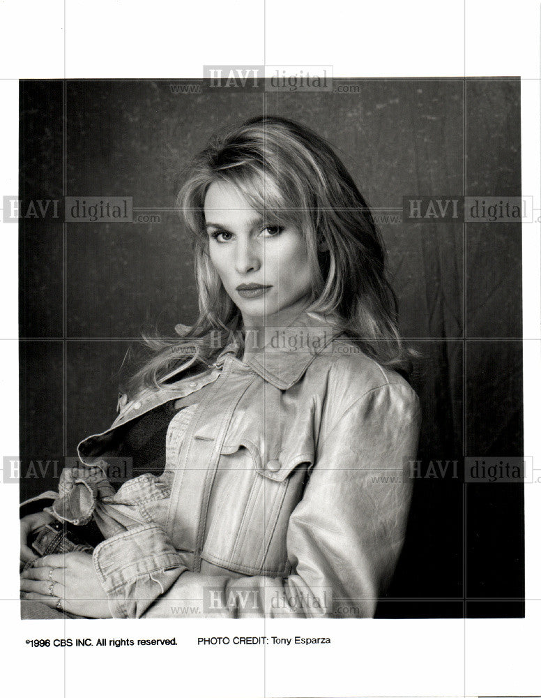 1996 Press Photo NICOLLETTE SHERIDAN CBS - Historic Images