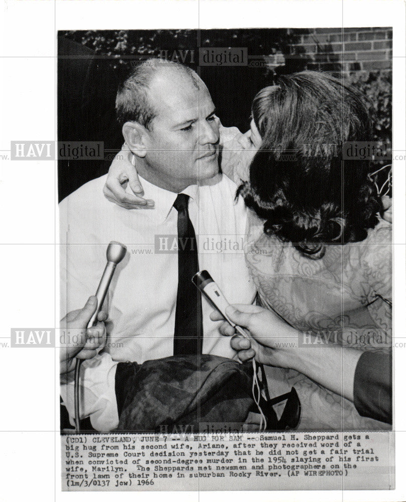 1966 Press Photo Samuel H. Sheppard  Ariane - Historic Images