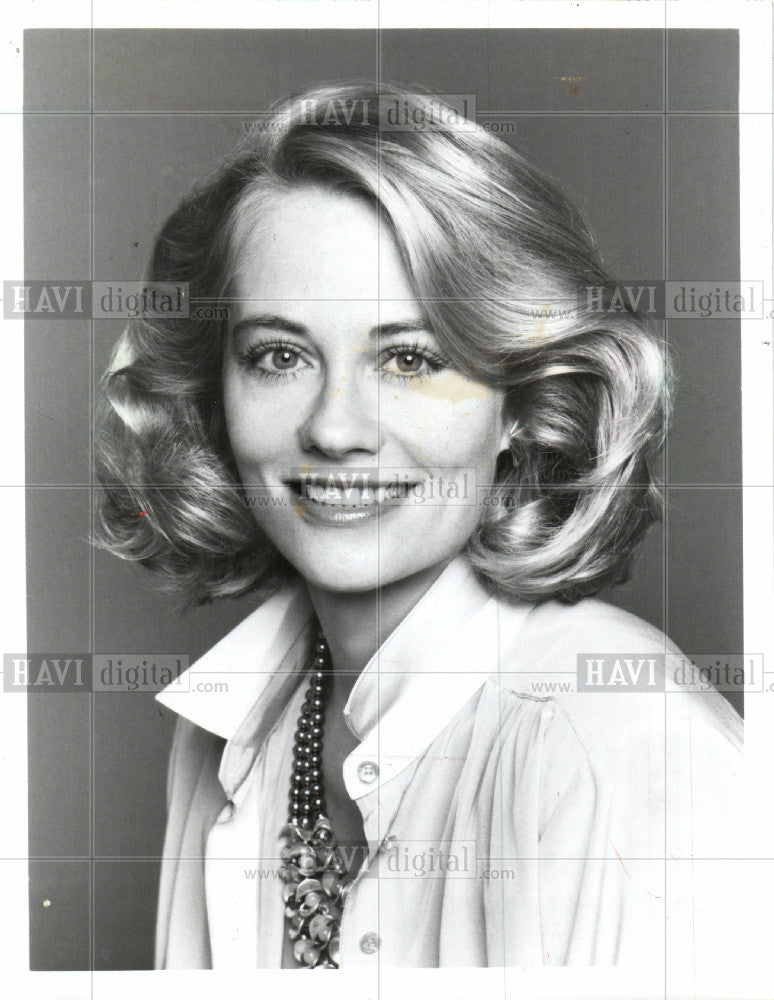 1985 Press Photo Cybill Shepherd Actress - Historic Images