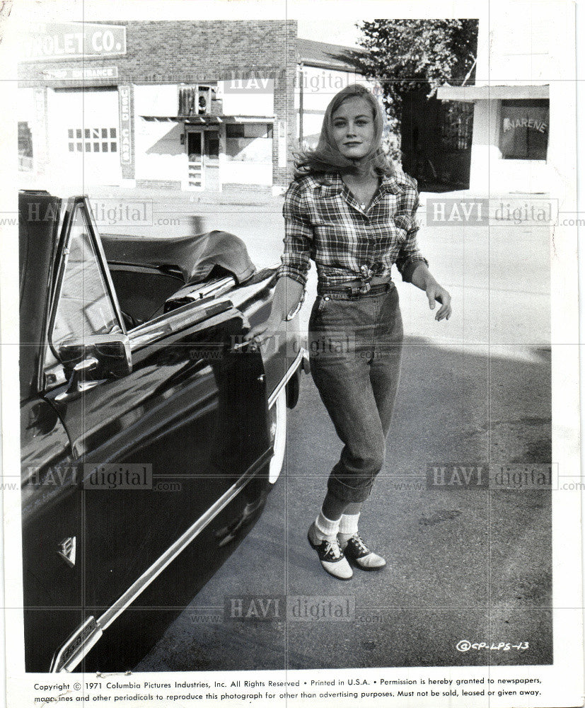 1982 Press Photo Cybill Shepherd Actress Model Activist - Historic Images