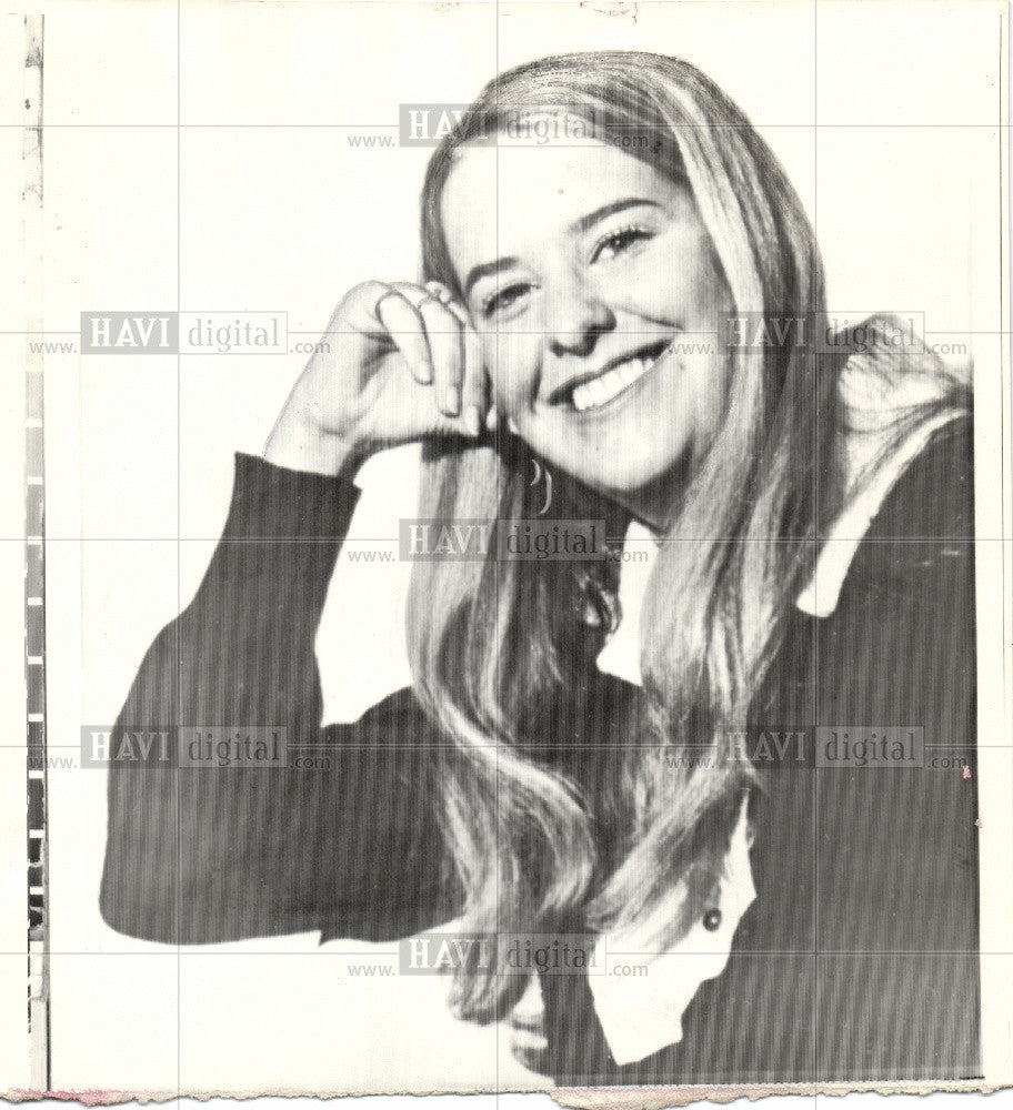 1971 Press Photo Julie Shepard - Historic Images