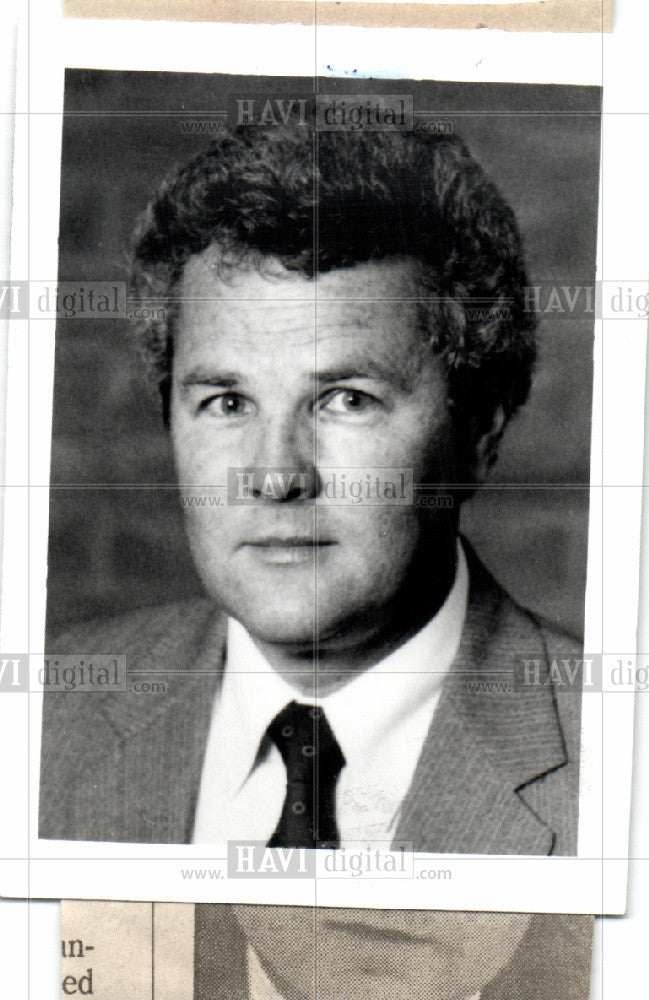 1989 Press Photo William Shelton, Eastern Michigan Univ - Historic Images