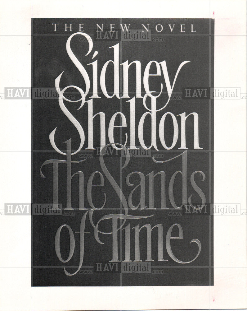 Press Photo Sidney Sheldon - Historic Images