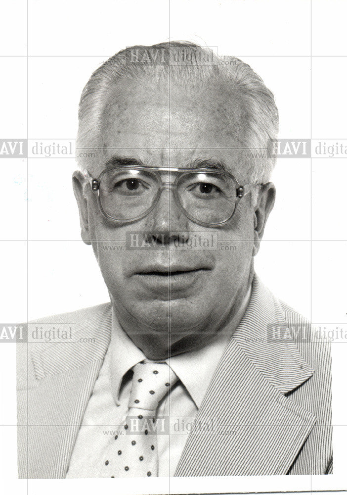 1988 Press Photo Horace Sheldon Elected President - Historic Images