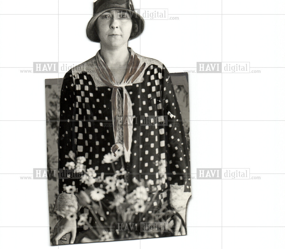 1928 Press Photo Mrs. Allan sheldon - Historic Images