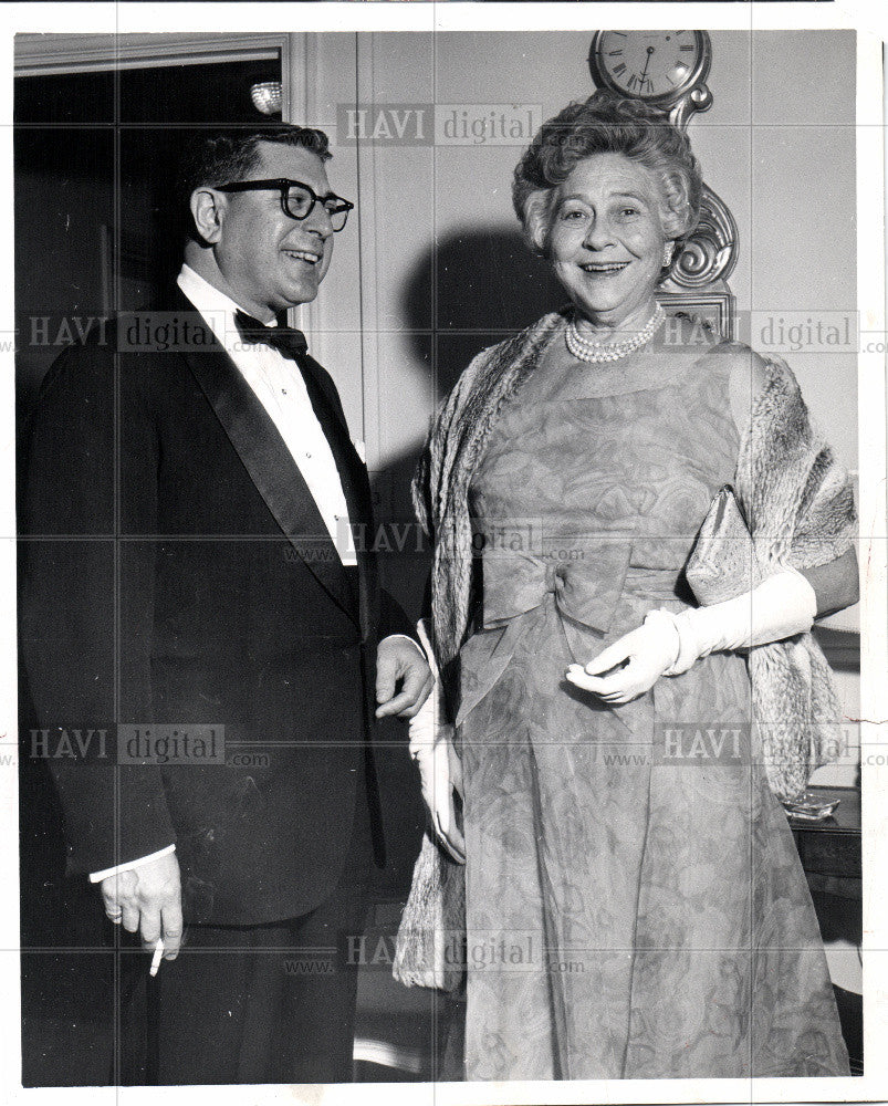 1962 Press Photo Jerone smith and Mrs. allen shelden - Historic Images