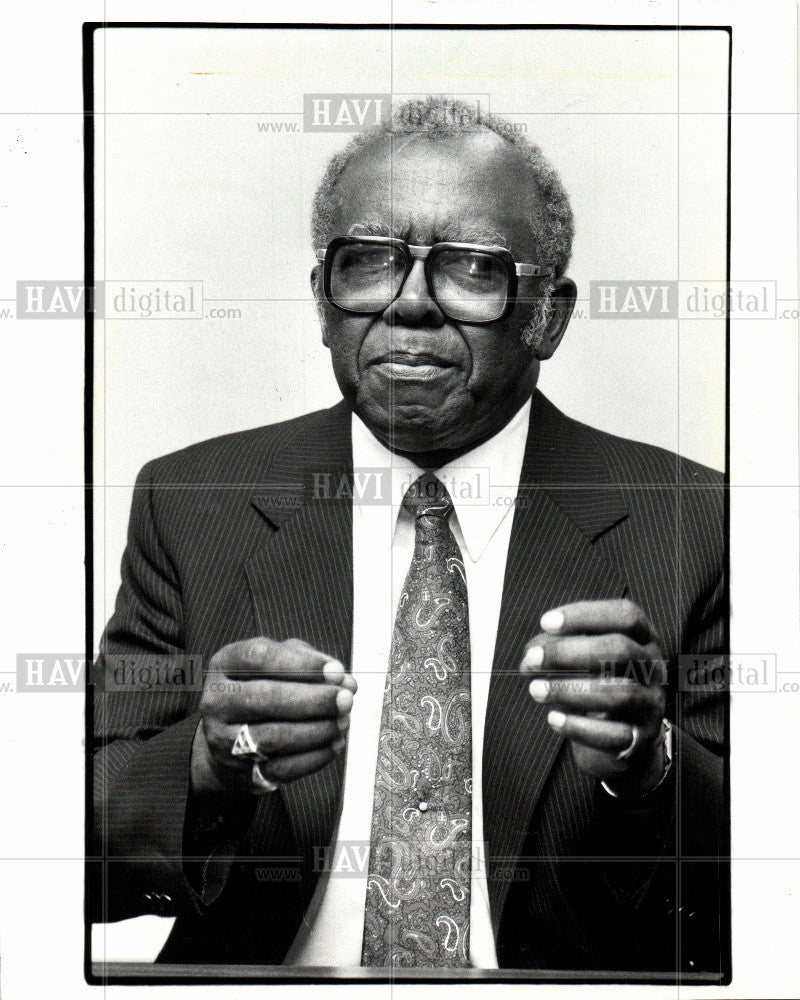 1985 Press Photo Horace Sheffield - Historic Images