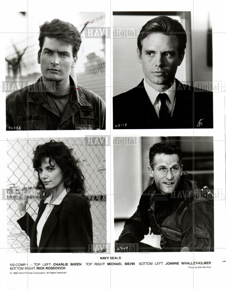 1990 Press Photo film and television actor - Historic Images