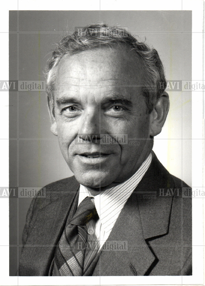 1978 Press Photo William Sheehan Ford Motors Executive - Historic Images
