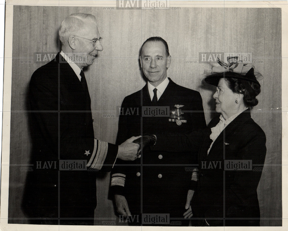 1944 Press Photo FREDERICK CARL SHERMAN ADMIRAL US NAVY - Historic Images