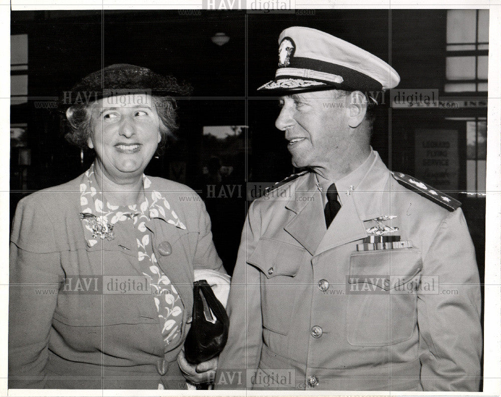 1942 Press Photo ADMIRAL FREDERICK SHERMAN - Historic Images