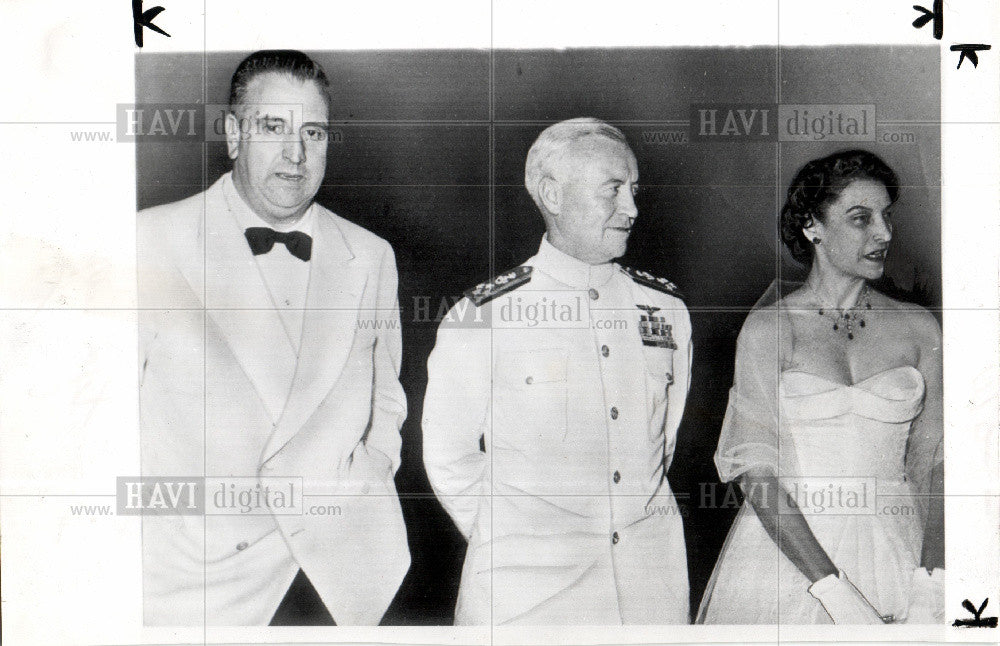 1951 Press Photo Forrest Percival Sherman - Historic Images