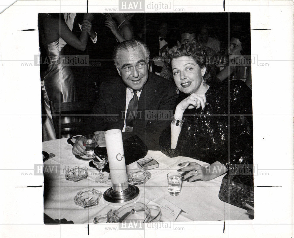 1951 Press Photo Ann Sheridan - American Actress - Historic Images
