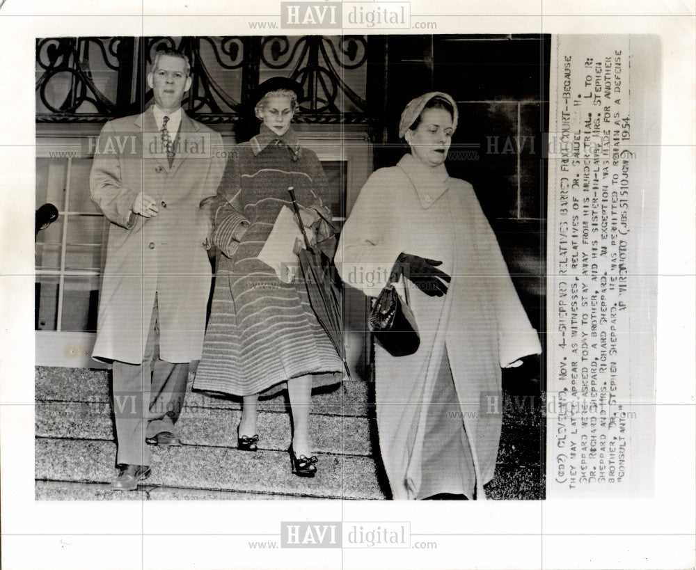 1954 Press Photo Richard Sheppard Samuel Sheppard - Historic Images