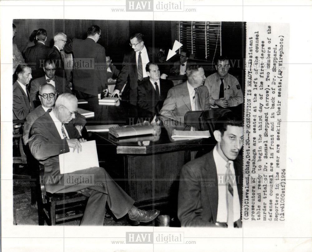 1954 Press Photo Dr. Samuel H. Sheppard Marilyn Reese - Historic Images