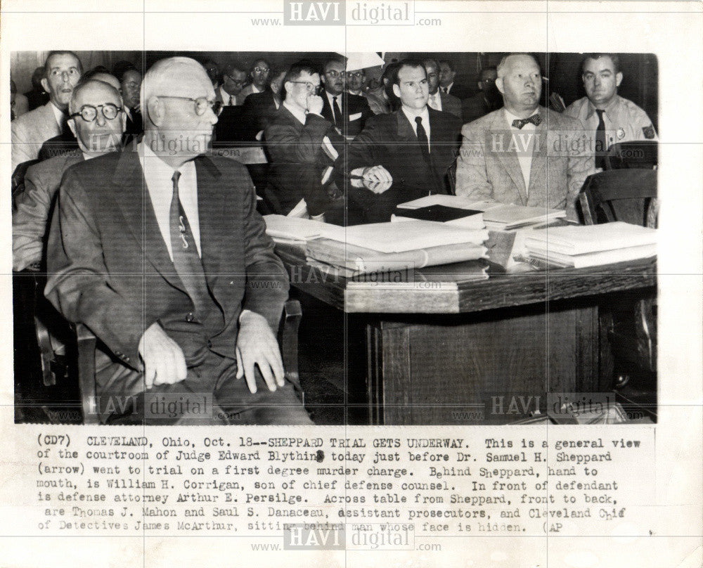 1954 Press Photo Edward Blythin - Historic Images