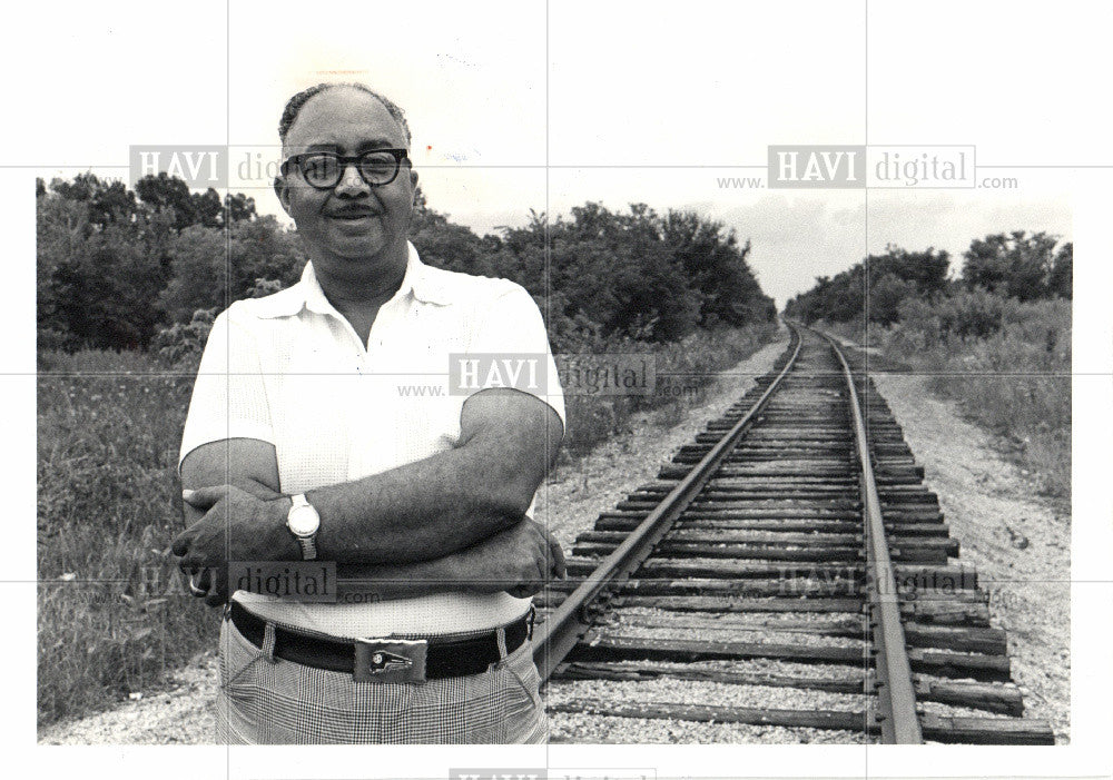 1979 Press Photo calvin shelton kbec president - Historic Images