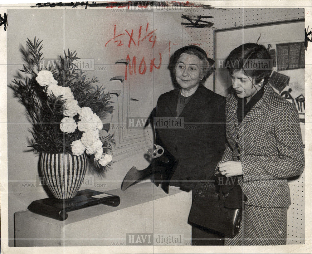 1953 Press Photo Mrs. Allan Shelden W. Warren Shelden - Historic Images