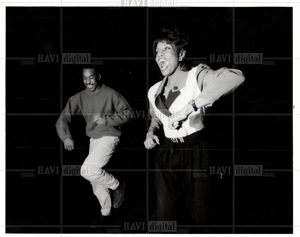 1991 Press Photo Cynthia Shelby-Lane, Tim Wilson - Historic Images