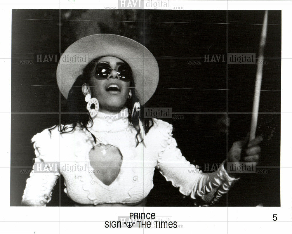 Press Photo Prince american musician - Historic Images