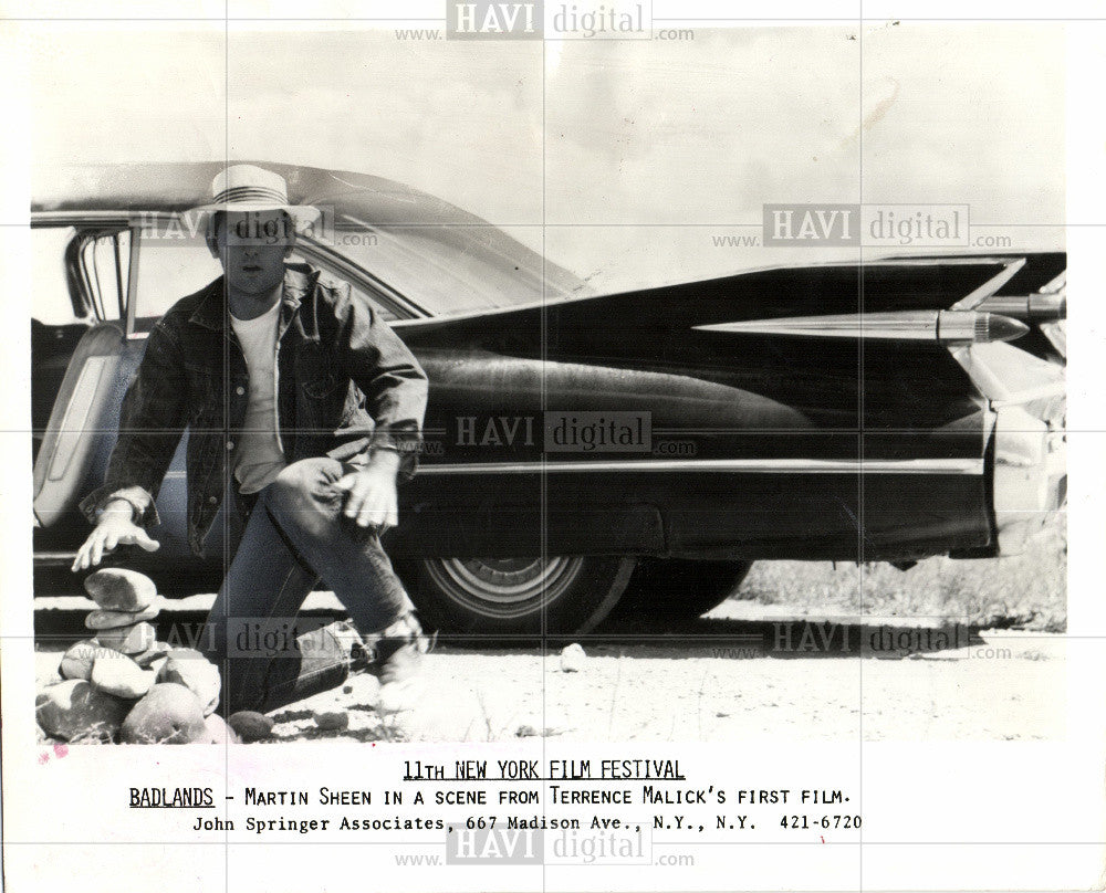 1974 Press Photo Martin Sheen  actor - Historic Images