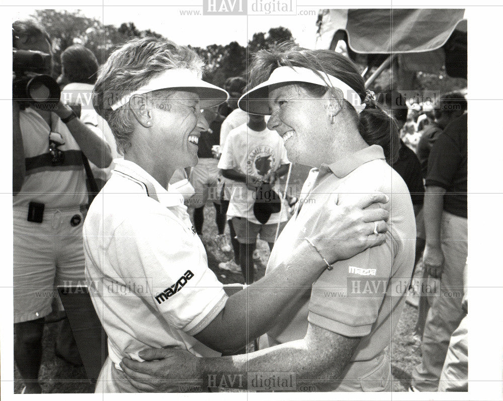 1992 Press Photo professional golfer. - Historic Images