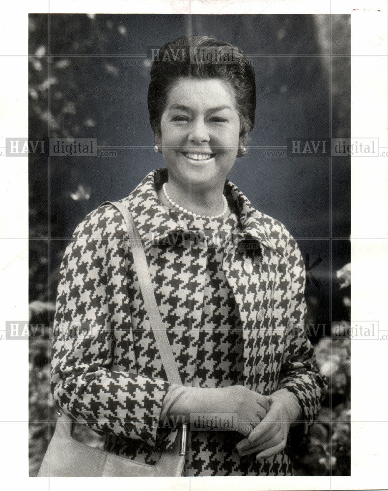 1972 Press Photo Rosalind Russell - Historic Images