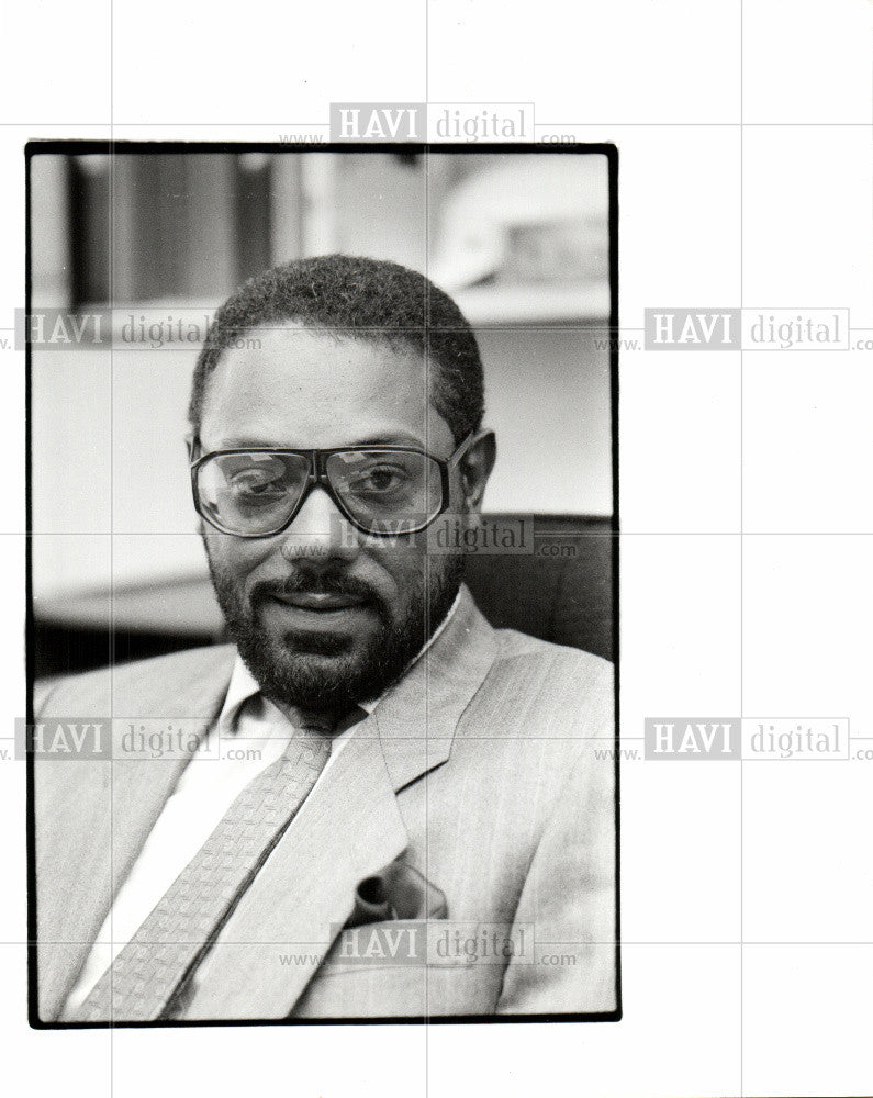 Ronald R. Russell Ron Russell PSC Lansing 1988 Vintage Photo Print - Historic Images