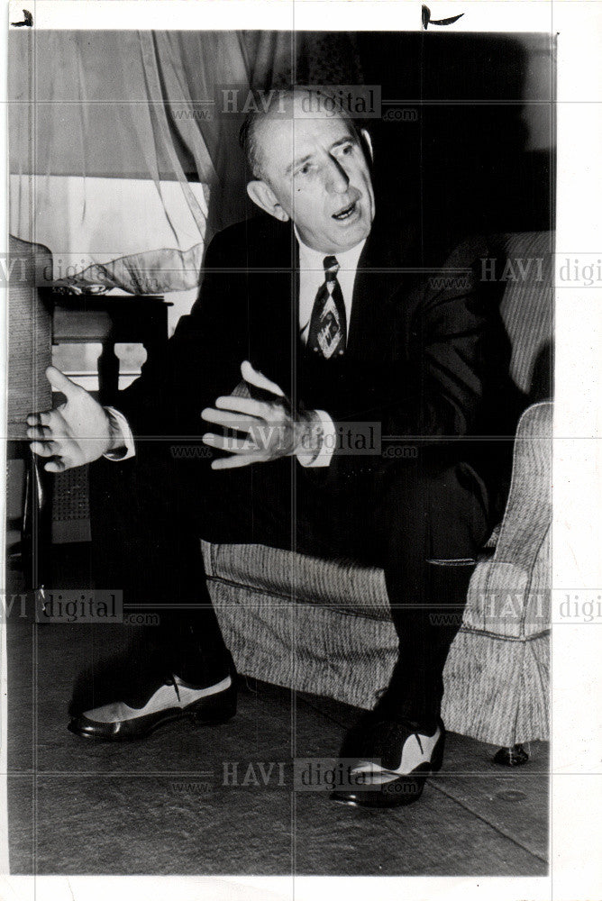 1952 Press Photo Governor - Historic Images