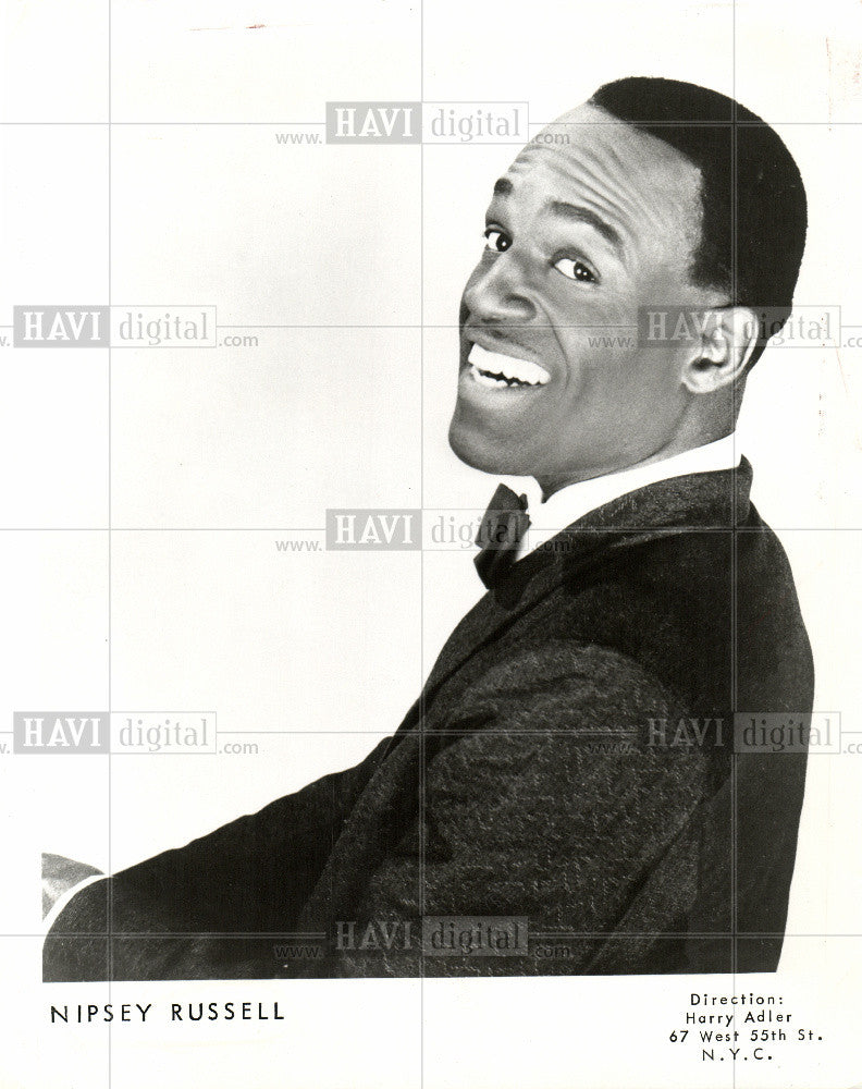 1964 Press Photo Nipsey Russell - Historic Images