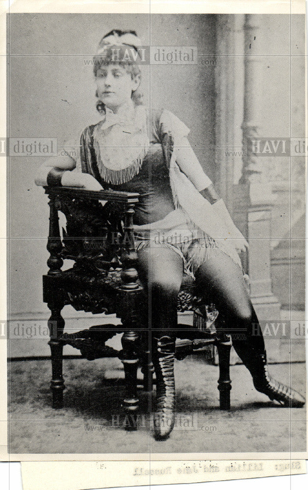 Press Photo actress and singer - Historic Images