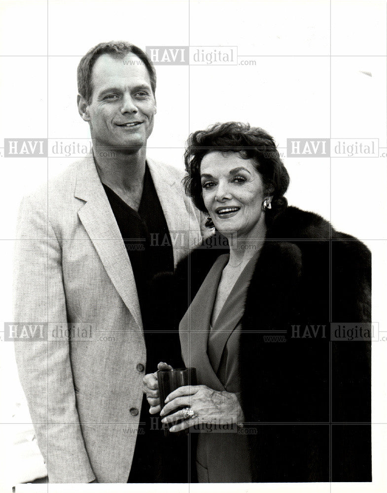 Press Photo Jane Russell Fred Dyer - Historic Images