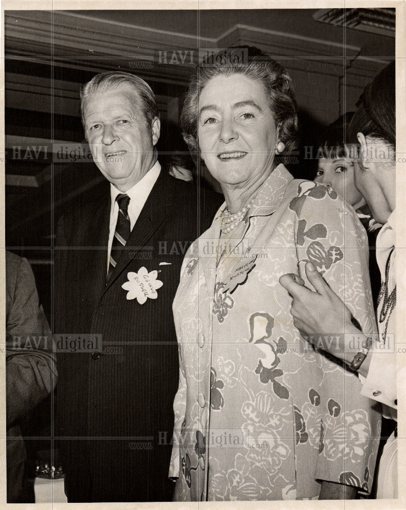 Press Photo George Russell General Motors - Historic Images