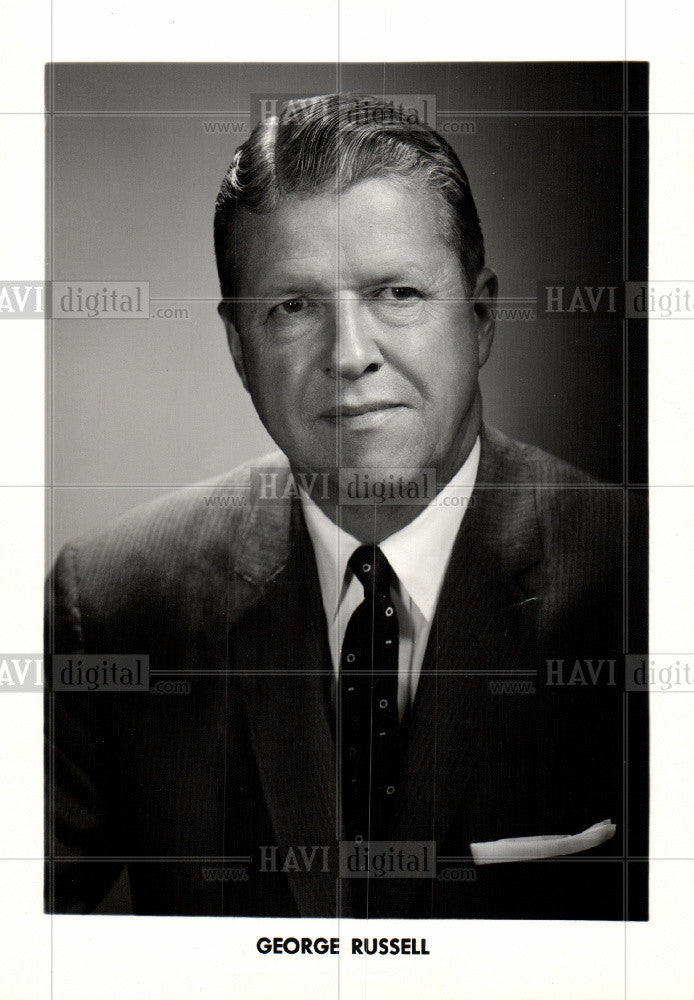 1963 Press Photo George Russell - Historic Images