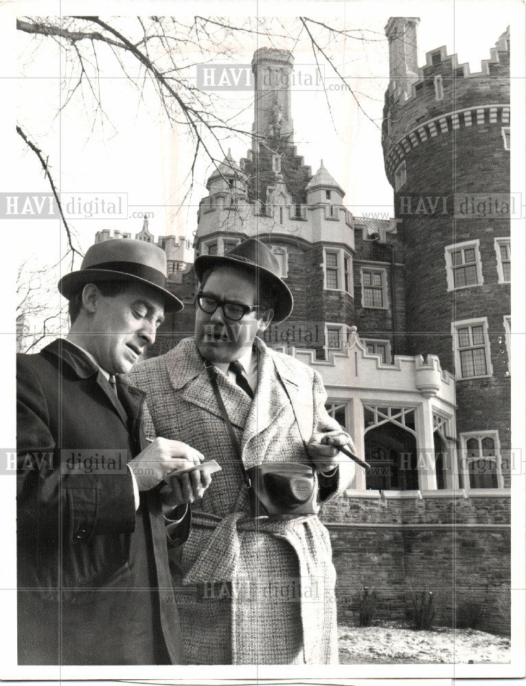 1965 Press Photo Franz Russell Hugh Webster actor - Historic Images