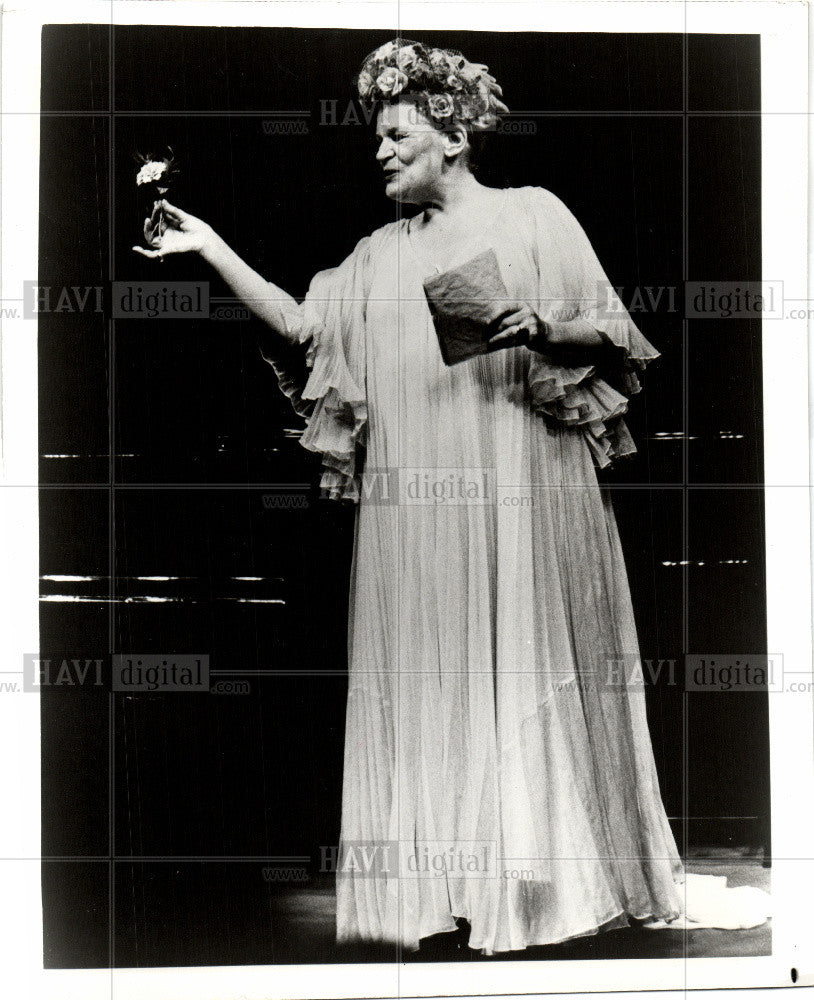 1982 Press Photo Anna Russell  Actor - Historic Images