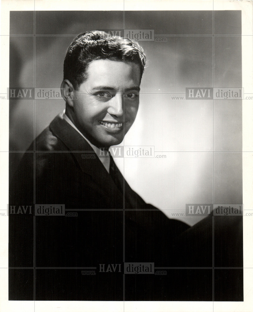 1949 Press Photo Andy Russell vocalist Latin Music Amor - Historic Images