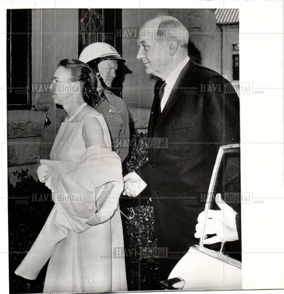 1967 Press Photo Dean Rusk Secretary - Historic Images