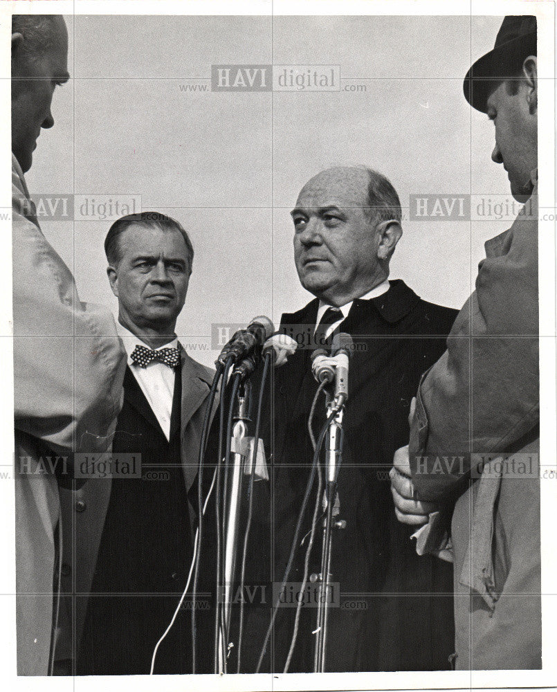 1965 Press Photo Dean Rusk Secretary of State - Historic Images